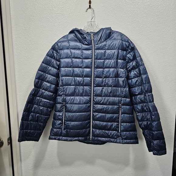 Calvin Klein Duck Down Puffer Jacket Women's Size XXL - Picture 1 of 8